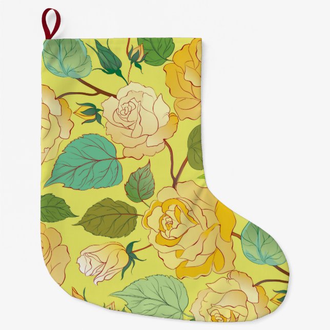 Rosor 4 stor julstrumpa (Framsidan)