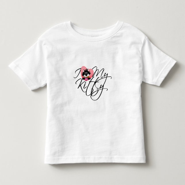 Rosor älskar jag min kattunge tröja (Framsida)