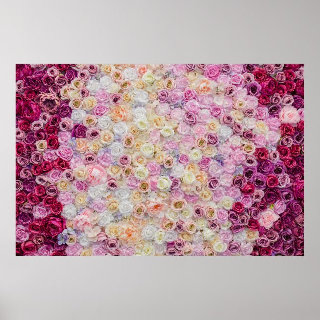 Rosor Bakgrund Poster (Framsidan)