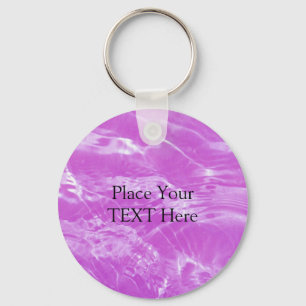 Rosor bevattnar skvalpar Keychain Nyckelring