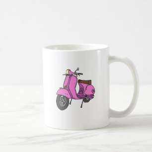 Rosor bilar sparkcykeln kaffemugg