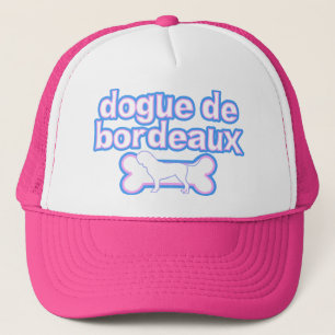 Rosor & blått Dogue de Bordeaux Keps
