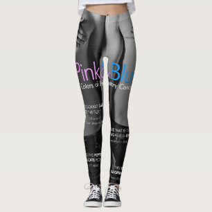 Rosor & blått: Färger av ärftlig cancerDAMASKER Leggings