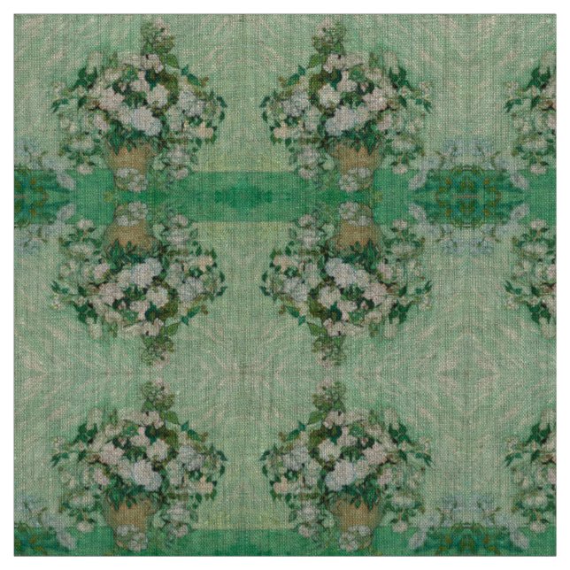 Rosor - Blommor Bouquet Tyg (Provkarta)