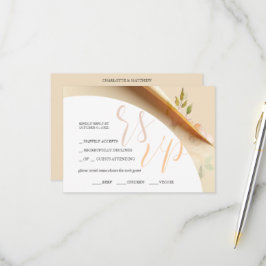 Rosor Boho Blommig Vattenfärg Budget OSA Kort
