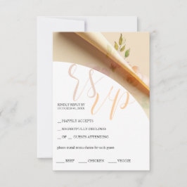 Rosor Boho Blush Vattenfärg Budget OSA Kort