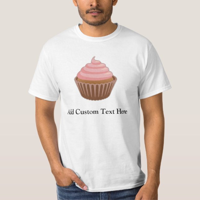 Rosor/brun muffin t-shirt (Framsida)