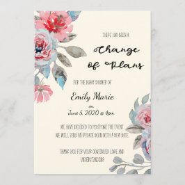 Rosor Byte av skidkort för spädbarn Inbjudningar