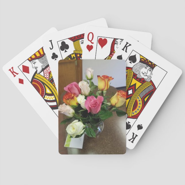 Rosor Casinokort (Baksidan)