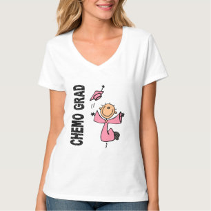 Rosor CHEMO AKADEMIKER 1 (bröstcancer) T Shirt