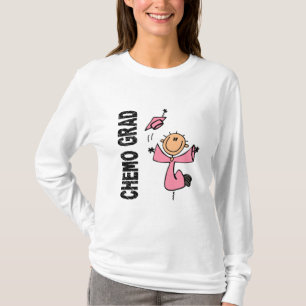 Rosor CHEMO AKADEMIKER 1 (bröstcancer) T-shirt