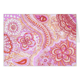 Rosor Citron-bistår Hälsningskort