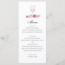 Rosor. Elegant rosa blomsterbröllop. Glas vin