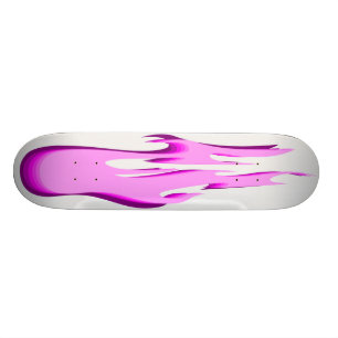 Rosor flammar flickaSkateboards Skateboard Bräda 21,5 Cm