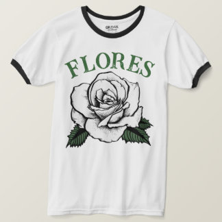 rosor flores t shirt