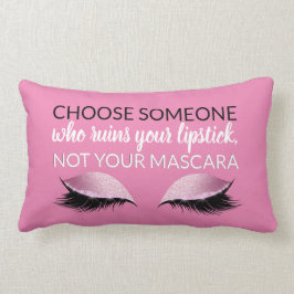 Rosor för citationstecken för ögonfransMakeup Lumbarkudde