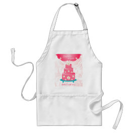 Rosor för daisy för tårtabagerikonditor förkläde