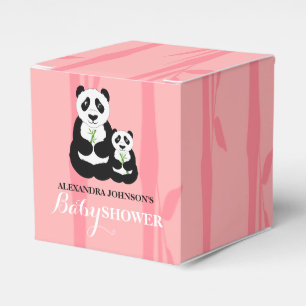 Rosor för Pandaflickababy shower Presentaskar