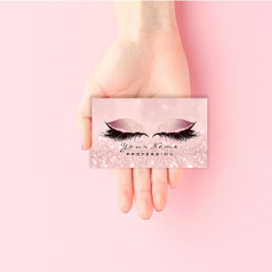 Rosor för SPA för glitter för studio för snär Visitkort