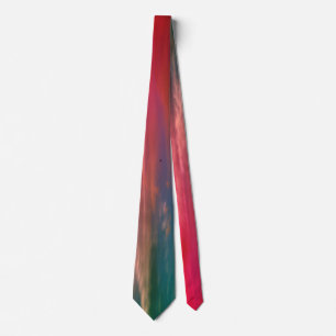 Rosor & grön Ombre nackeTie Slips