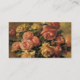 Rosor i en vas av Renoir, Bröllopsdusch med blommo Tilläggskort