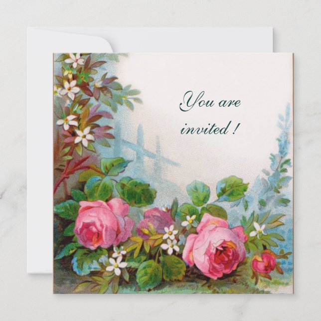 ROSOR & JASMINER INBJUDNINGAR (Framsida)