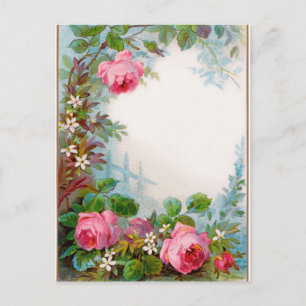ROSOR & JASMINER MONOGRAM VYKORT