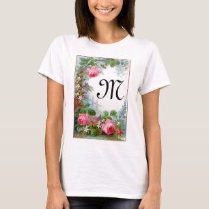 ROSOR & JASMINES MONOGRAM T-SHIRT
