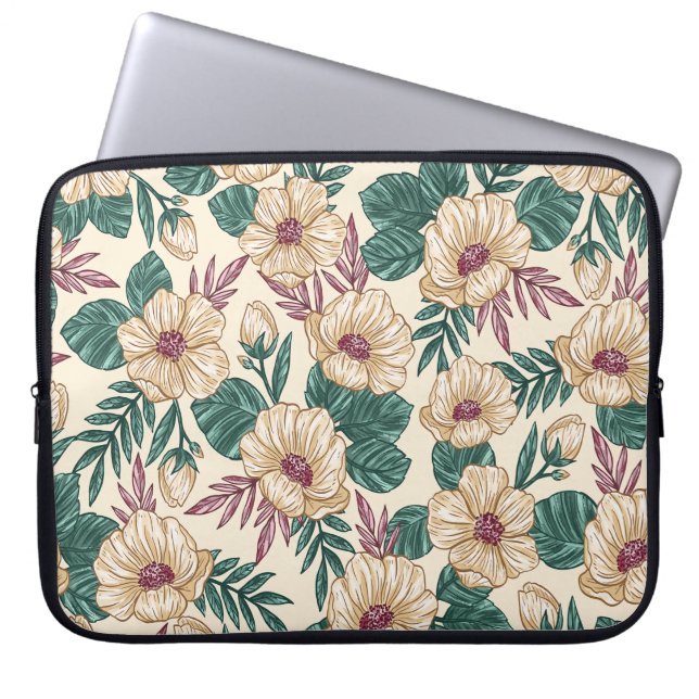 Rosor Laptop Fodral (Framsidan)