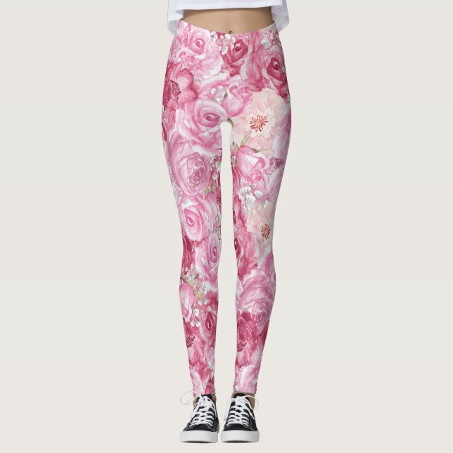 Rosor Leggings (Framsida)