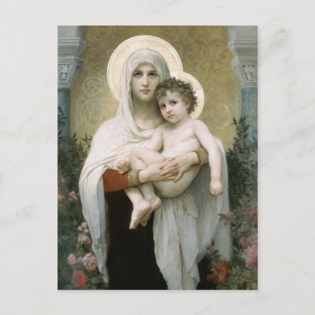 Rosor Madonna Vykort (Framsida)
