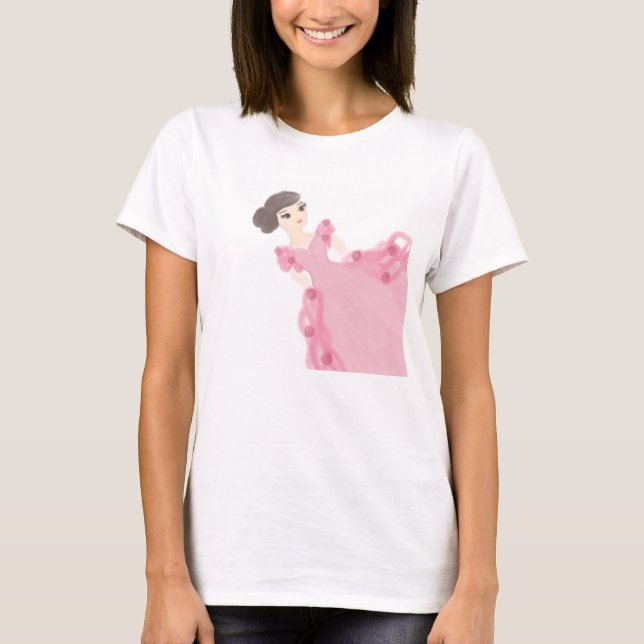 Rosor och ro t shirt (Framsida)