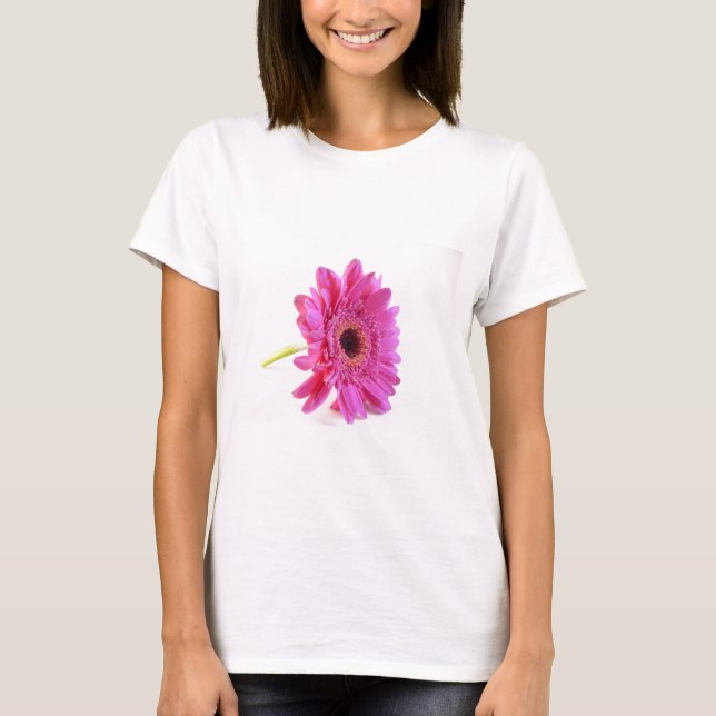 rosor på vit t-shirt (Framsida)