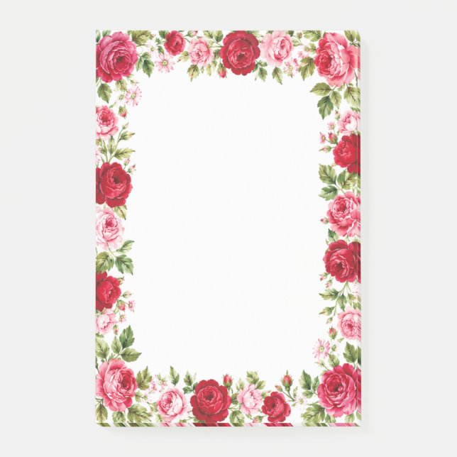 Rosor Post-it Block (Framsida)