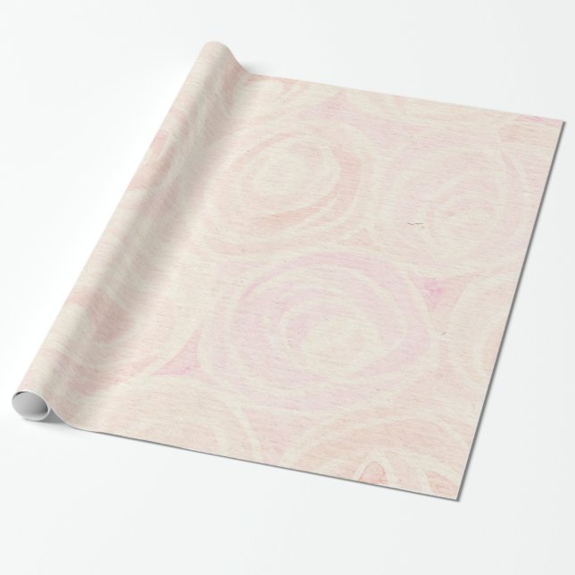 Rosor Presentpapper (Utrullad)