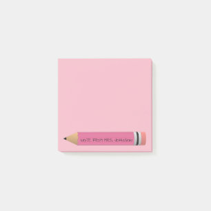 Rosor ritar post-it block