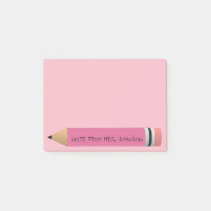 Rosor ritar post-it block