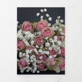 Rosor Ro Petals Blommar Rosa White Gypsophila