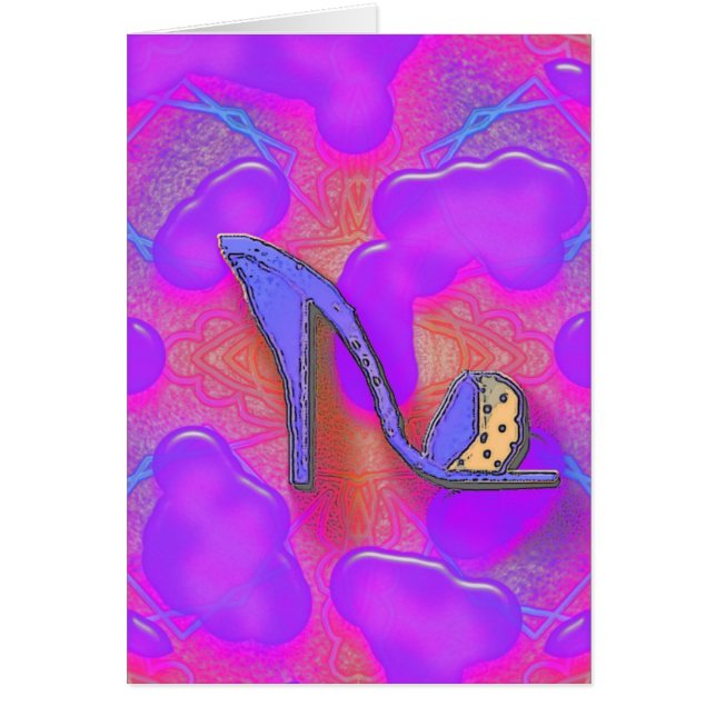 rosor skor hälsningskort (Framsidan)