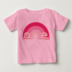 Rosor som en första födelsedag är bästa t-shirt
