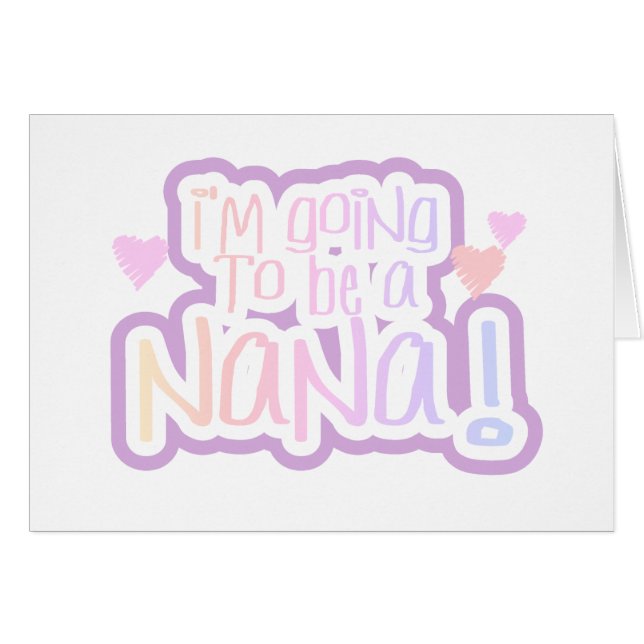 Rosor som går att vara en Nana Hälsningskort (Framsidan Horizontal)