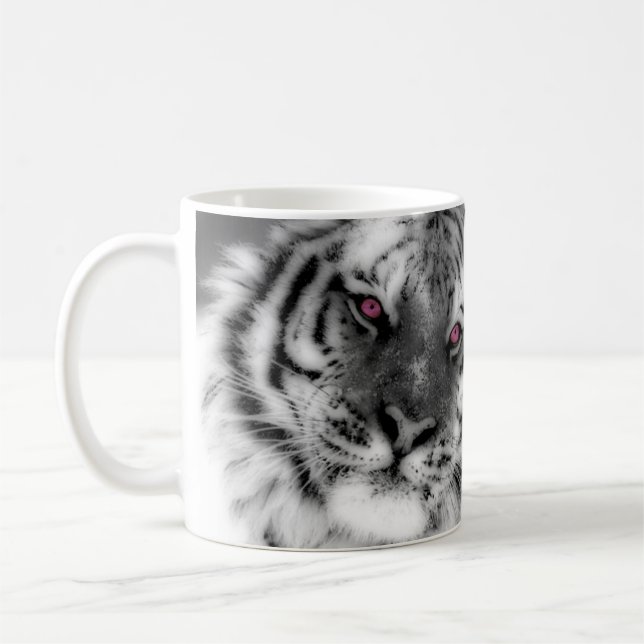 Rosor synad tiger kaffemugg (Vänster)