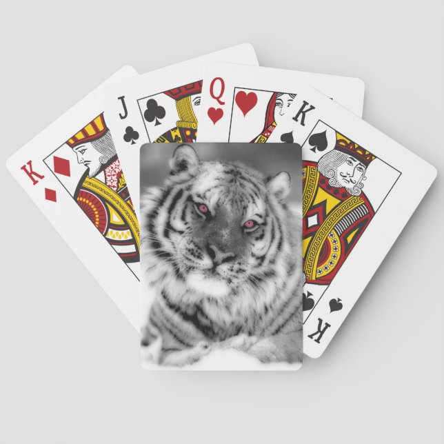 Rosor synad tiger kortlek (Baksidan)