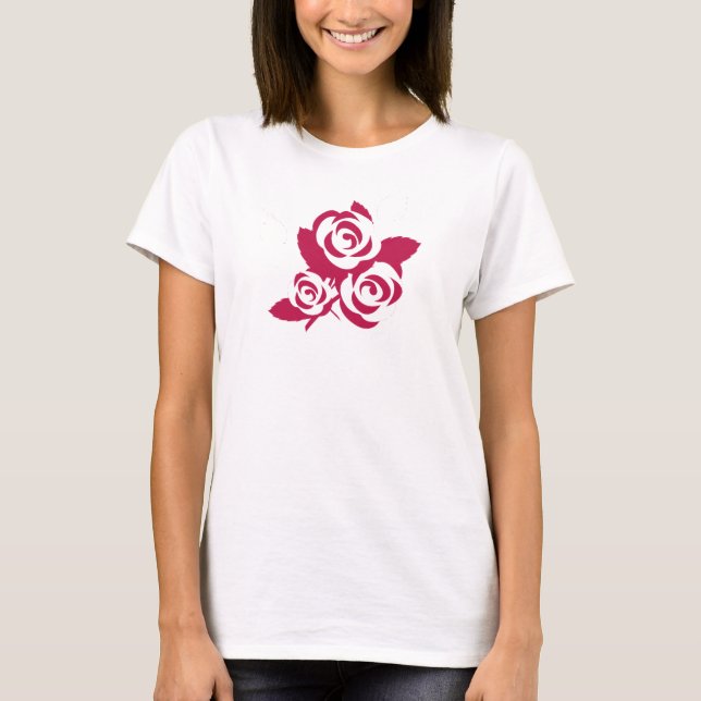Rosor Tee Shirt (Framsida)