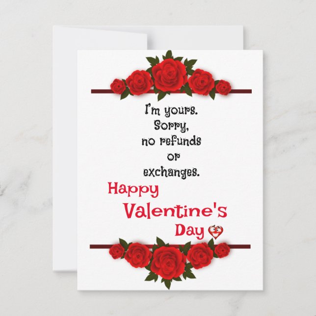 Rosor till älskare kort (Framsida)