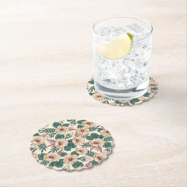 Rosor Underlägg Papper (Insitu)