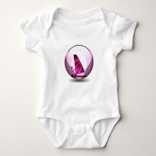 Rosor vindsurfar designbabyT-tröja Tee Shirt