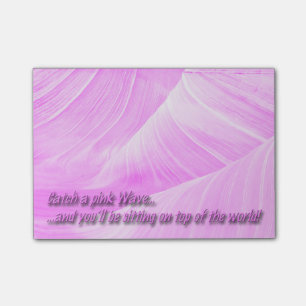 Rosor vinkar post-it block
