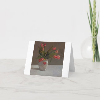 Rosor virvlar runt kort