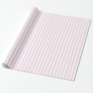Rosor & vit görat randig mönster presentpapper